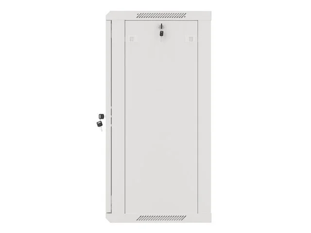 19" RACKOVÁ SKŘÍŇ PRO MONTÁŽ NA STĚNU 18U/600X450 (FLAT PACK) ŠEDÁ  V2