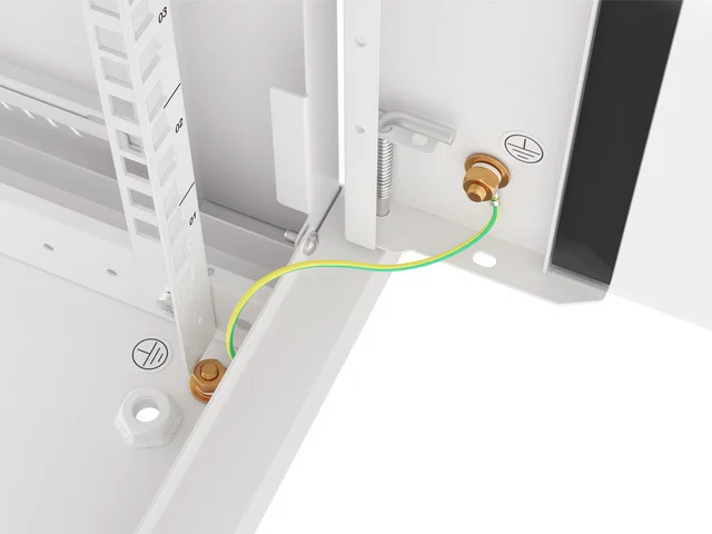 19" RACKOVÁ SKŘÍŇ PRO MONTÁŽ NA STĚNU 18U/600X600 (FLAT PACK) ŠEDÁ  V2