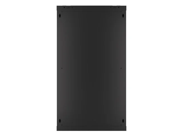 19" RACKOVÁ SKŘÍŇ PRO MONTÁŽ NA STĚNU 22U/600X450 (FLAT PACK) S PROSKLENÝMI DVEŘMI ČERNÁ  V2