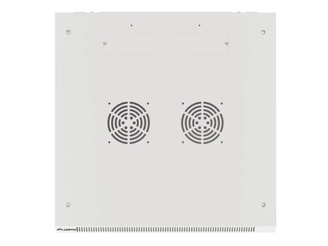 19" RACKOVÁ SKŘÍŇ PRO MONTÁŽ NA STĚNU 22U/600X600 (FLAT PACK) S PROSKLENÝMI DVEŘMI ŠEDÁ  V2