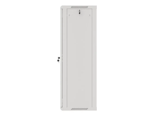 RACKOVÁ SKŘÍŇ 19" NÁSTĚNNÁ 27U/600X450 (FLAT PACK) ŠEDÁ  V2