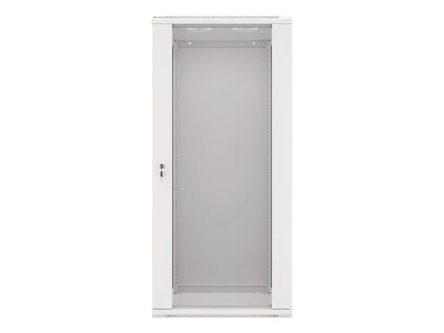 RACKOVÁ SKŘÍŇ 19" NÁSTĚNNÁ 27U/600X450 (FLAT PACK) ŠEDÁ  V2