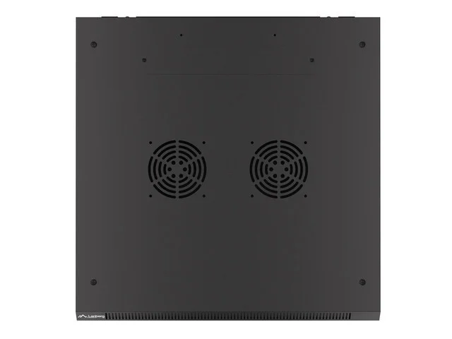 19" RACKOVÁ SKŘÍŇ PRO MONTÁŽ NA STĚNU 27U/600X600 (FLAT PACK) ČERNÁ  V2