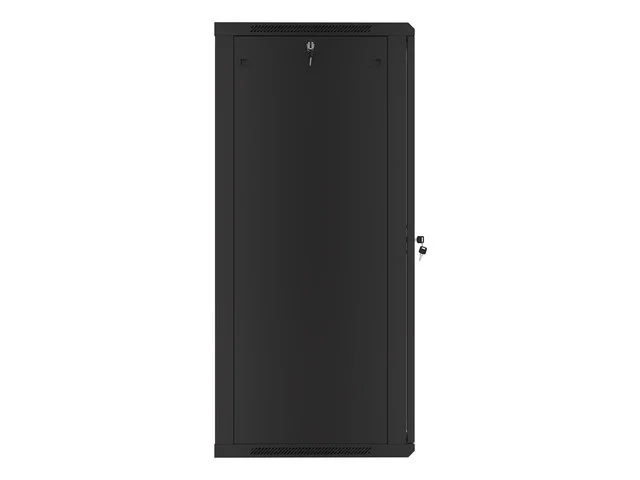 19" RACKOVÁ SKŘÍŇ PRO MONTÁŽ NA STĚNU 27U/600X600 (FLAT PACK) ČERNÁ  V2