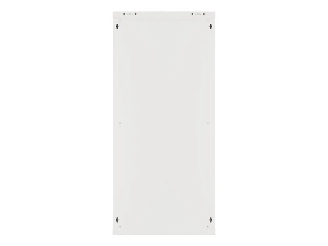 RACKOVÁ SKŘÍŇ 19" NÁSTĚNNÁ 27U/600X600 (FLAT PACK) S PROSKLENÝMI DVEŘMI ŠEDÁ  V2