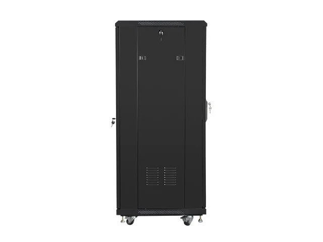 RACKOVÁ SKŘÍŇ 19" VOLNĚ STOJÍCÍ 27U/600X600 (FLAT PACK) ČERNÁ
