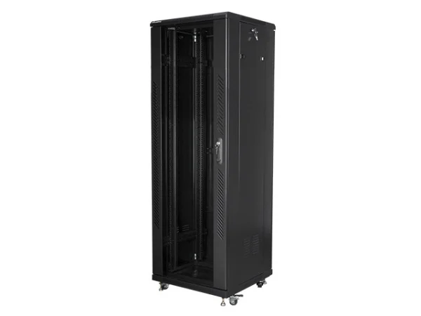 RACKOVÁ SKŘÍŇ 19" VOLNĚ STOJÍCÍ 37U/600X600 (FLAT PACK) ČERNÁ