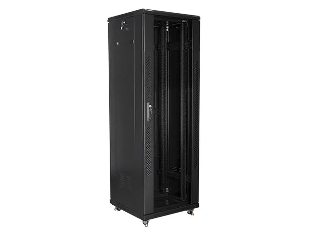 RACKOVÁ SKŘÍŇ 19" VOLNĚ STOJÍCÍ 37U/600X600 (FLAT PACK) ČERNÁ