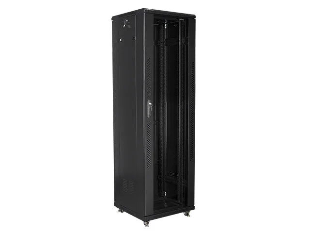 19" VOLNĚ STOJÍCÍ RACKOVÁ SKŘÍŇ 42U/600X600 (FLAT PACK) ČERNÁ