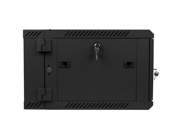 RACKOVÁ SKŘÍŇ 19" DVOUDÍLNÁ NÁSTĚNNÁ 6U/600X600 (FLAT PACK) ČERNÁ