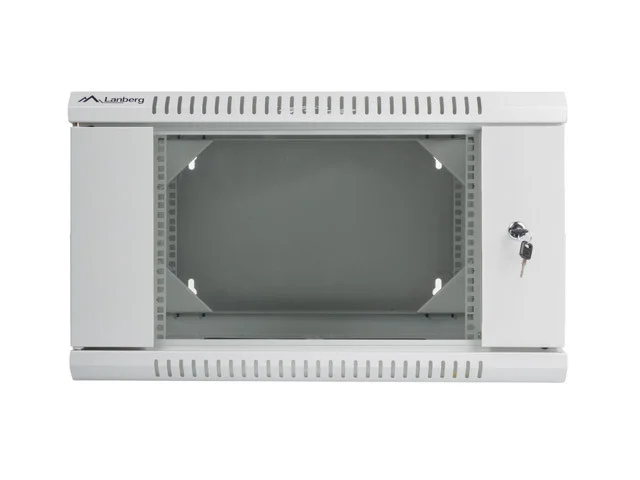 RACKOVÁ SKŘÍŇ 19" DVOUDÍLNÁ NÁSTĚNNÁ 6U/600X600 (FLAT PACK) ŠEDÁ