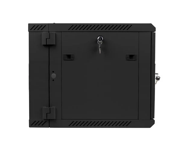 RACKOVÁ SKŘÍŇ 19" DVOUDÍLNÁ NÁSTĚNNÁ 9U/600X600 (FLAT PACK) ČERNÁ