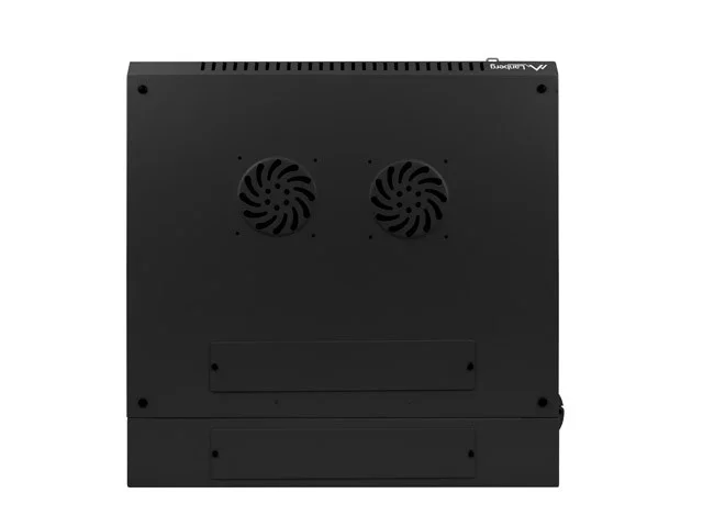 RACKOVÁ SKŘÍŇ 19" DVOUDÍLNÁ NÁSTĚNNÁ 9U/600X600 (FLAT PACK) ČERNÁ