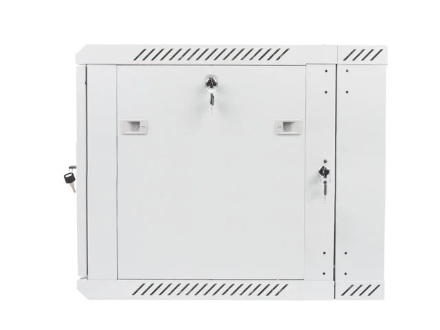 RACKOVÁ SKŘÍŇ 19" DVOUDÍLNÁ NÁSTĚNNÁ 9U/600X600 (FLAT PACK) ŠEDÁ