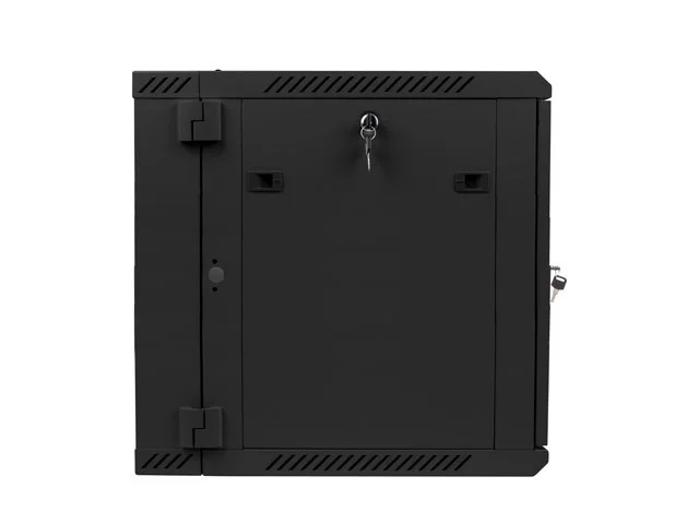 RACKOVÁ SKŘÍŇ 19" DVOUDÍLNÁ NÁSTĚNNÁ 12U/600X600 (FLAT PACK) ČERNÁ