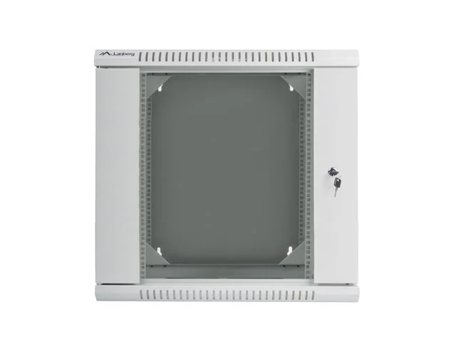 RACKOVÁ SKŘÍŇ 19" DVOUDÍLNÁ NÁSTĚNNÁ 12U/600X600 (FLAT PACK) ŠEDÁ