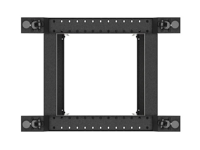 OTEVŘENÝ RACK 27U 600X800 ČERNÝ  V2