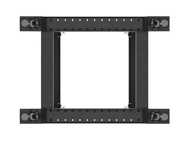 OTEVŘENÝ RACK 42U 600X800 ČERNÝ  V2