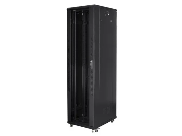 RACKOVÁ SKŘÍŇ 19" VOLNĚ STOJÍCÍ 37U/800X800 (FLAT PACK) ČERNÁ