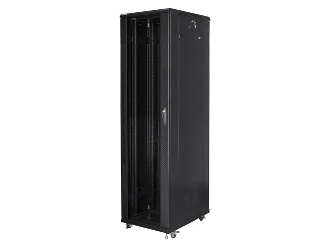 RACKOVÁ SKŘÍŇ 19" VOLNĚ STOJÍCÍ 37U/800X800 (FLAT PACK) ČERNÁ