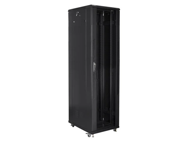 RACKOVÁ SKŘÍŇ 19" VOLNĚ STOJÍCÍ 37U/800X800 (FLAT PACK) ČERNÁ