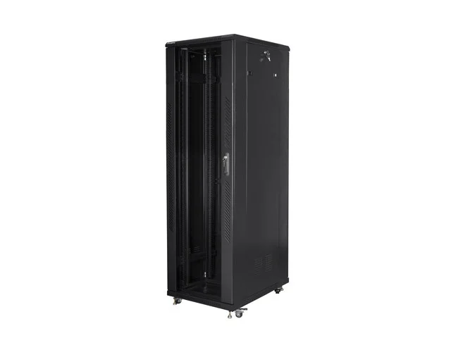 RACKOVÁ SKŘÍŇ 19" VOLNĚ STOJÍCÍ 42U/800X800 (FLAT PACK) ČERNÁ