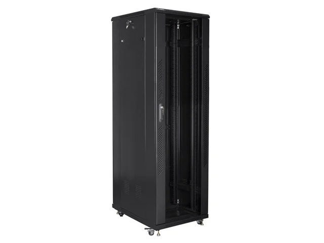 19" VOLNĚ STOJÍCÍ RACKOVÁ SKŘÍŇ 42U/600X1000 (FLAT PACK) ČERNÁ