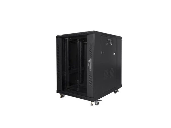 RACKOVÁ SKŘÍŇ 19" VOLNĚ STOJÍCÍ 15U/600X800 (FLAT PACK) ČERNÁ  (FLAT PACK)