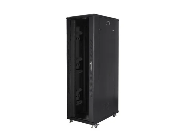 19" VOLNĚ STOJÍCÍ RACKOVÁ SKŘÍŇ 42U/800X1200 (FLAT PACK) ČERNÁ  (FLAT PACK)
