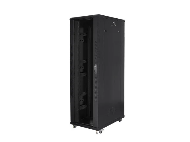19" VOLNĚ STOJÍCÍ RACKOVÁ SKŘÍŇ 42U/800X1200 (FLAT PACK) ČERNÁ  (FLAT PACK)