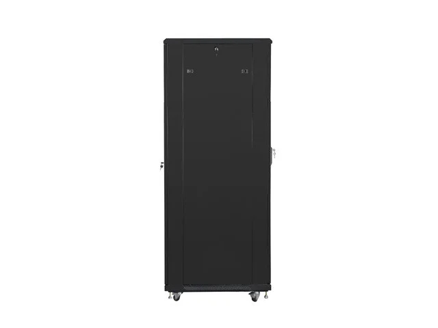 RACKOVÁ SKŘÍŇ 19" VOLNĚ STOJÍCÍ 42U/800X800 (FLAT PACK) SE SÍŤOVÝMI DVEŘMI ČERNÁ