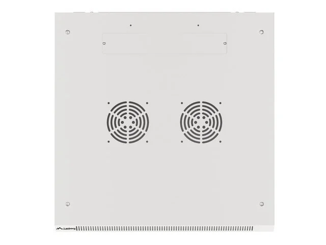 RACKOVÁ SKŘÍŇ 19" NÁSTĚNNÁ 12U/600X600 PRO VLASTNÍ MONTÁŽ S KOVOVÝMI DVEŘMI ŠEDÁ  (PLOCHÉ BALENÍ)