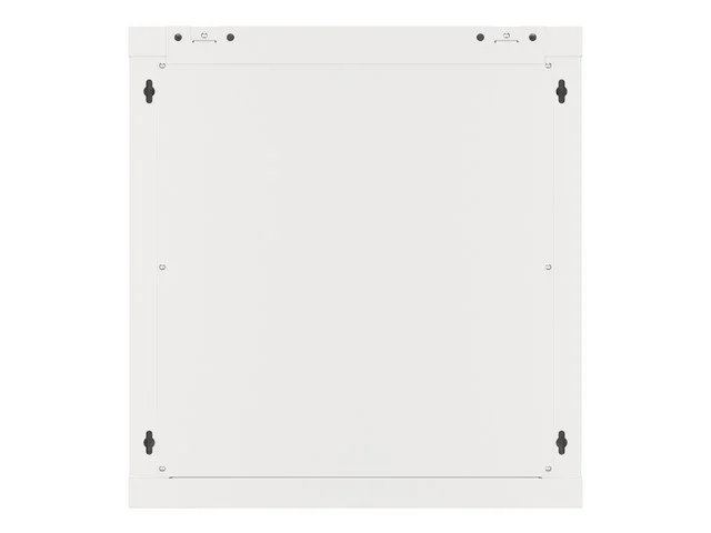 RACKOVÁ SKŘÍŇ 19" NÁSTĚNNÁ 12U/600X600 PRO VLASTNÍ MONTÁŽ S KOVOVÝMI DVEŘMI ŠEDÁ  (PLOCHÉ BALENÍ)