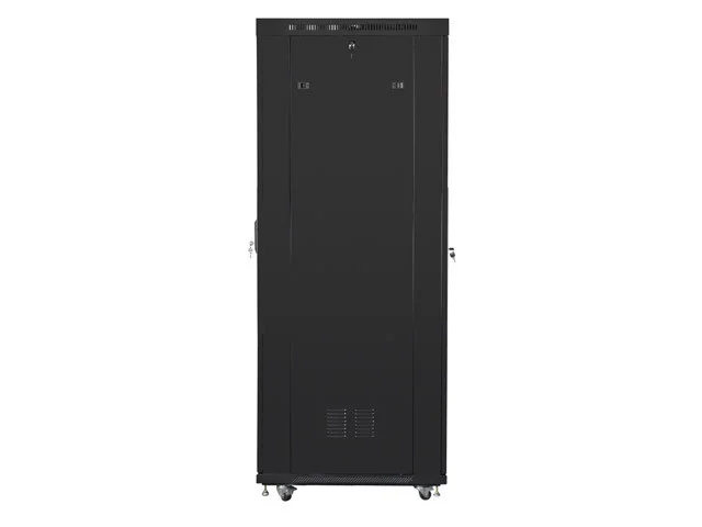 19" VOLNĚ STOJÍCÍ RACKOVÁ SKŘÍŇ 42U/600X1000 (FLAT PACK) S PROSKLENÝMI DVEŘMI LCD ČERNÁ  V2