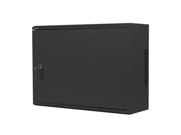 19" RACKOVÁ SKŘÍŇ PRO MONTÁŽ NA STĚNU 4U+3U/540X200 NÍZKOPROFILOVÁ ČERNÁ  (SMONTOVANÁ)