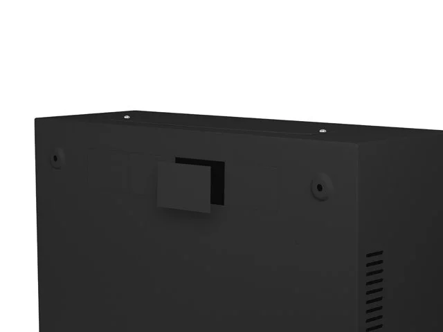 19" RACKOVÁ SKŘÍŇ PRO MONTÁŽ NA STĚNU 4U+3U/540X200 NÍZKOPROFILOVÁ ČERNÁ  (SMONTOVANÁ)