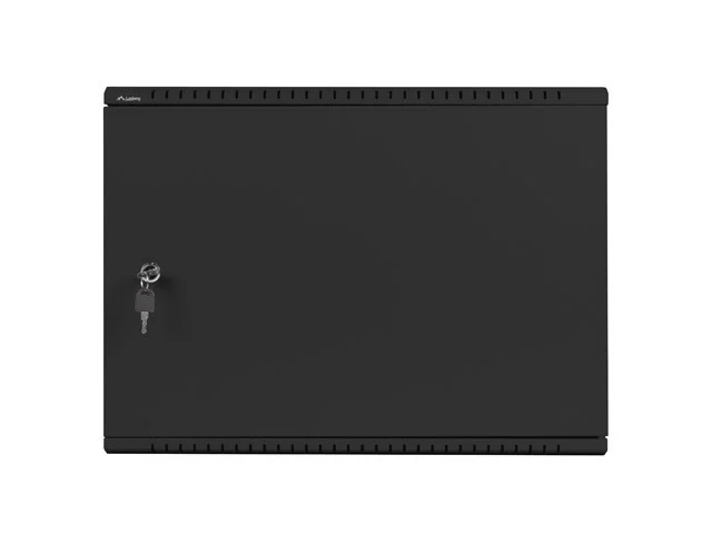 19" RACKOVÁ SKŘÍŇ PRO MONTÁŽ NA STĚNU 4U+3U/540X200 NÍZKOPROFILOVÁ ČERNÁ  (SMONTOVANÁ)
