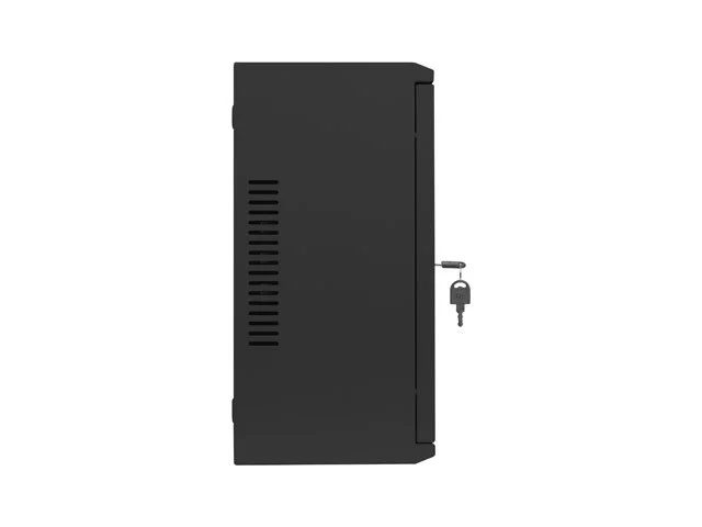 19" RACKOVÁ SKŘÍŇ PRO MONTÁŽ NA STĚNU 4U+3U/540X200 NÍZKOPROFILOVÁ ČERNÁ  (SMONTOVANÁ)