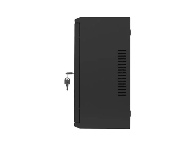 19" RACKOVÁ SKŘÍŇ PRO MONTÁŽ NA STĚNU 4U+3U/540X200 NÍZKOPROFILOVÁ ČERNÁ  (SMONTOVANÁ)