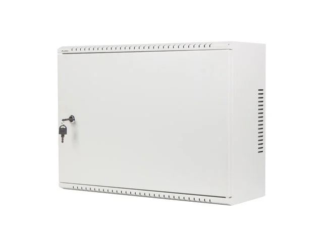 19" RACKOVÁ SKŘÍŇ PRO MONTÁŽ NA STĚNU 4U+3U/540X200 NÍZKOPROFILOVÁ ŠEDÁ  (SMONTOVANÁ)