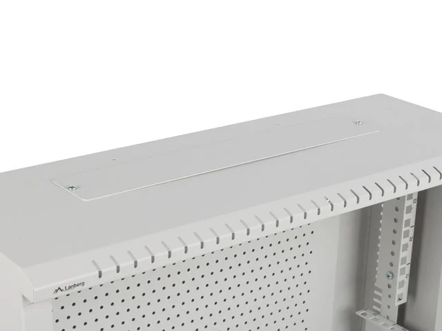 19" RACKOVÁ SKŘÍŇ PRO MONTÁŽ NA STĚNU 4U+3U/540X200 NÍZKOPROFILOVÁ ŠEDÁ  (SMONTOVANÁ)