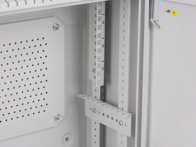 19" RACKOVÁ SKŘÍŇ PRO MONTÁŽ NA STĚNU 4U+3U/540X200 NÍZKOPROFILOVÁ ŠEDÁ  (SMONTOVANÁ)