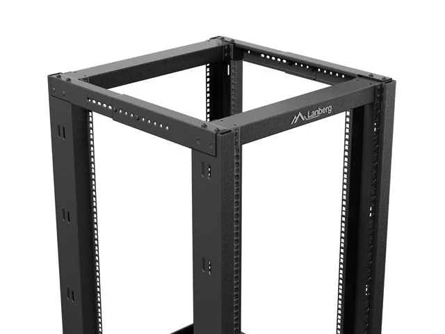 OTEVŘENÝ RACK 18U 600X800 ČERNÝ