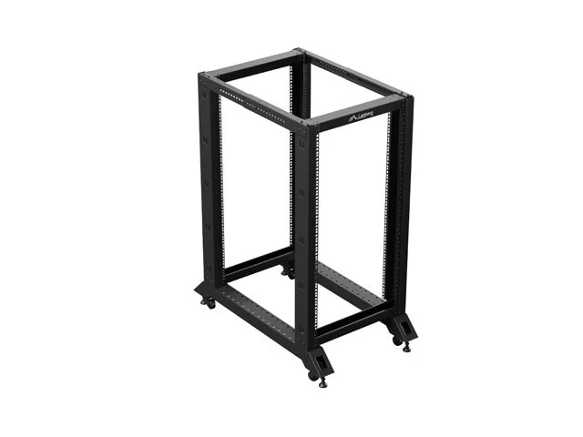 OTEVŘENÝ RACK 22U 600X1000 ČERNÝ