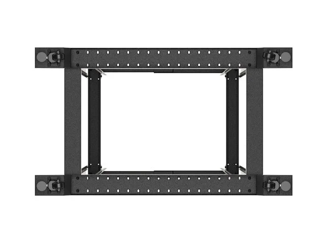 OTEVŘENÝ RACK 42U 600X1000 ČERNÝ