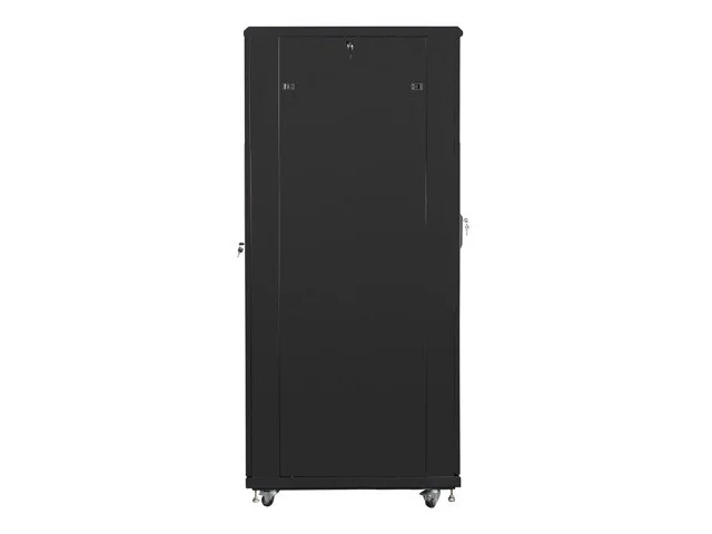 19" VOLNĚ STOJÍCÍ RACKOVÁ SKŘÍŇ 42U/800X1000 S PERFOROVANÝMI DVEŘMI ČERNÁ  (SMONTOVANÁ)