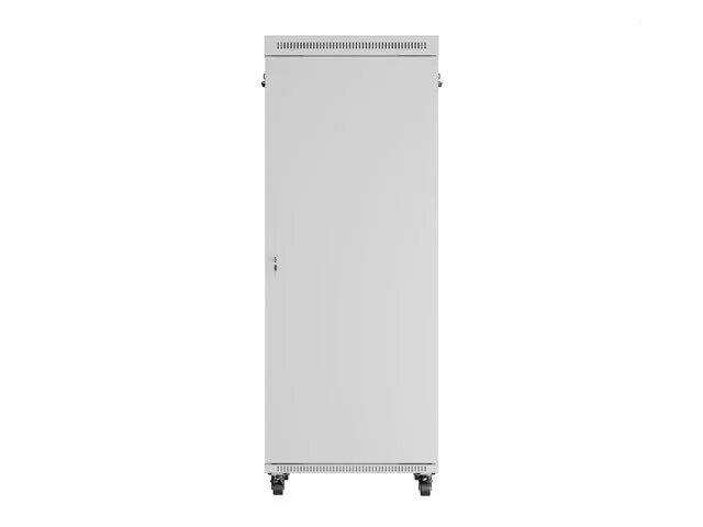 19" VOLNĚ STOJÍCÍ RACKOVÁ SKŘÍŇ 42U/800X1000 (FLAT PACK) S PROSKLENÝMI DVEŘMI LCD ŠEDÁ  V2