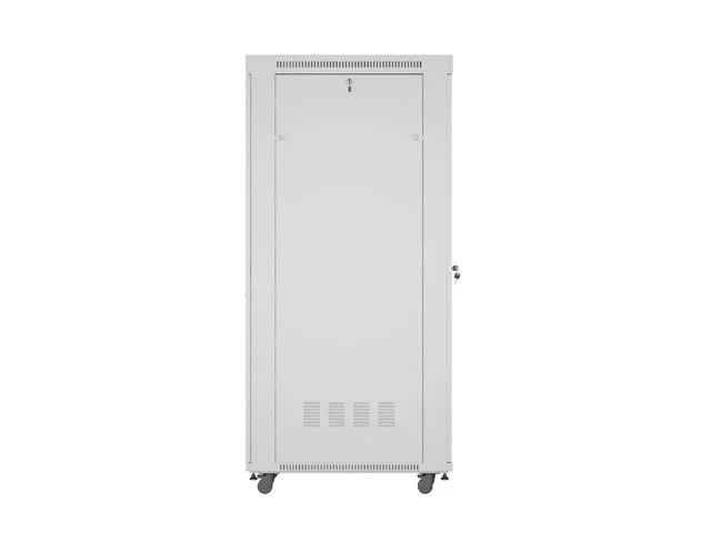 19" VOLNĚ STOJÍCÍ RACKOVÁ SKŘÍŇ 42U/800X1000 (FLAT PACK) S PROSKLENÝMI DVEŘMI LCD ŠEDÁ  V2