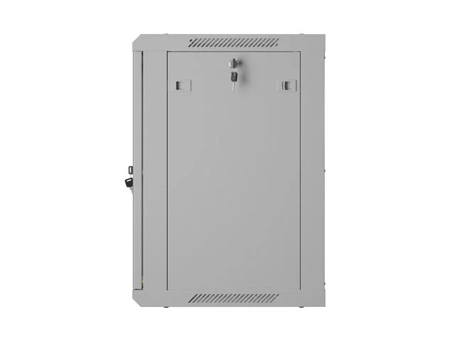 INSTALAČNÍ STOJAN 19" 12U 600X450 ŠEDÉ PERFOROVANÉ DVEŘE  (PLOCHÉ BALENÍ)