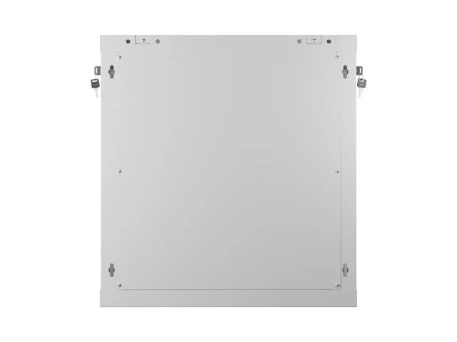 INSTALAČNÍ STOJAN 19" 12U 600X450 ŠEDÉ PERFOROVANÉ DVEŘE  (PLOCHÉ BALENÍ)